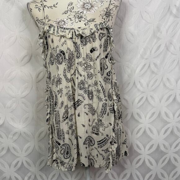 Iro Bamare Paisley Print  Flowy Georgette Camisole Size 2 NWT $185 - Picture 4 of 13